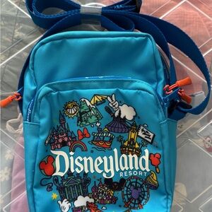 NWOT Disneyland Blue Crossbody Bag